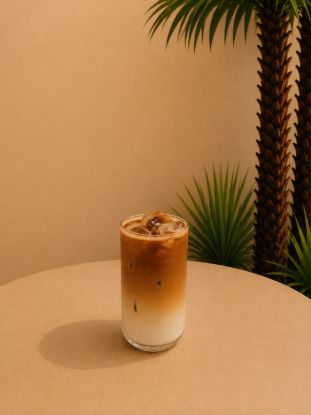 Ice Caramel Latte resmi