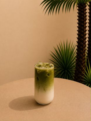 Ice Matcha Latte resmi